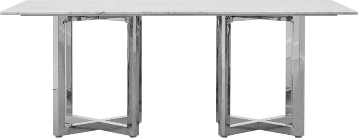 Modus Furniture International|Modus Direct Ship|Amalfi Rect Dine Tbl - Mbl/chr|Dining Rect Tbl