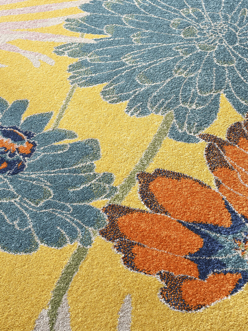 Allur ALR06 Yellow/Multi 7'10" x 9'10" Rug