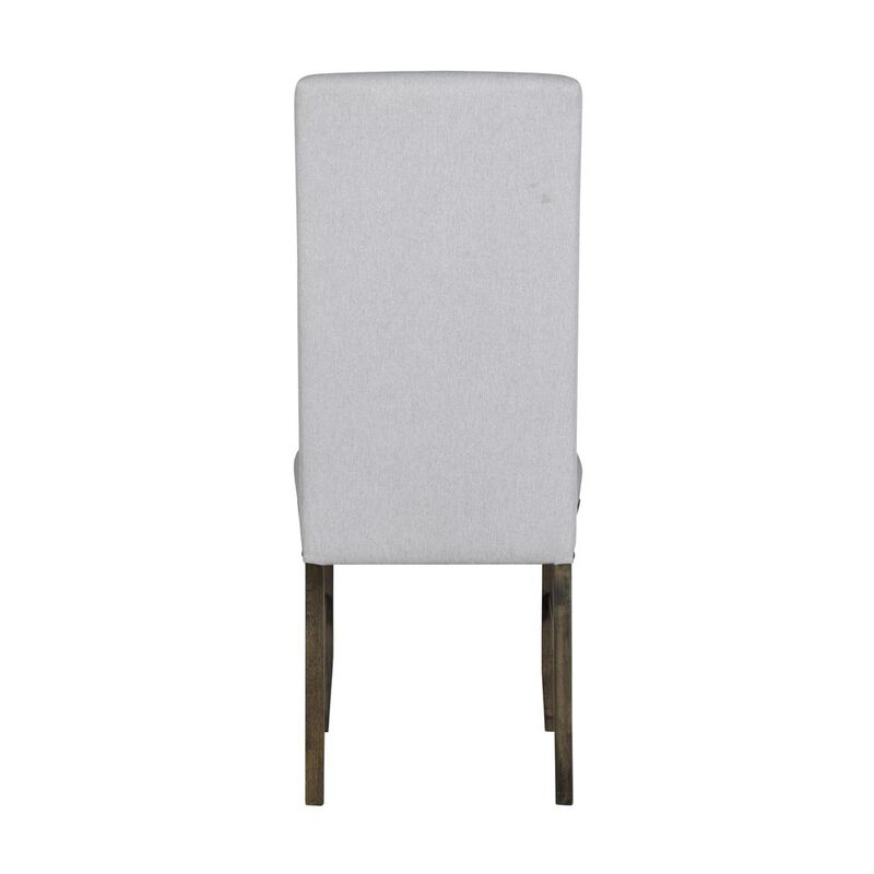 New Classic Furniture Julius Upholstered Dining Chair (2 Per Carton)-Walnut