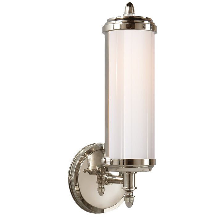 Merchant Double Bath Light in Polished Nickel