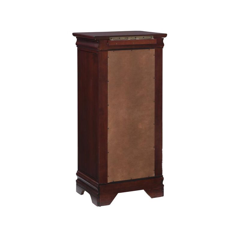 Powell Louis Philippe Marquis Cherry Jewelry Armoire