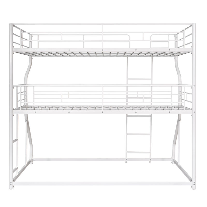 Merax Bedroom Triple Bunk Bed with Ladders