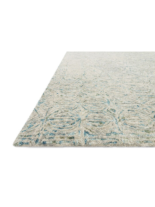 Peregrine PER05 Aqua 3'6" x 5'6" Rug