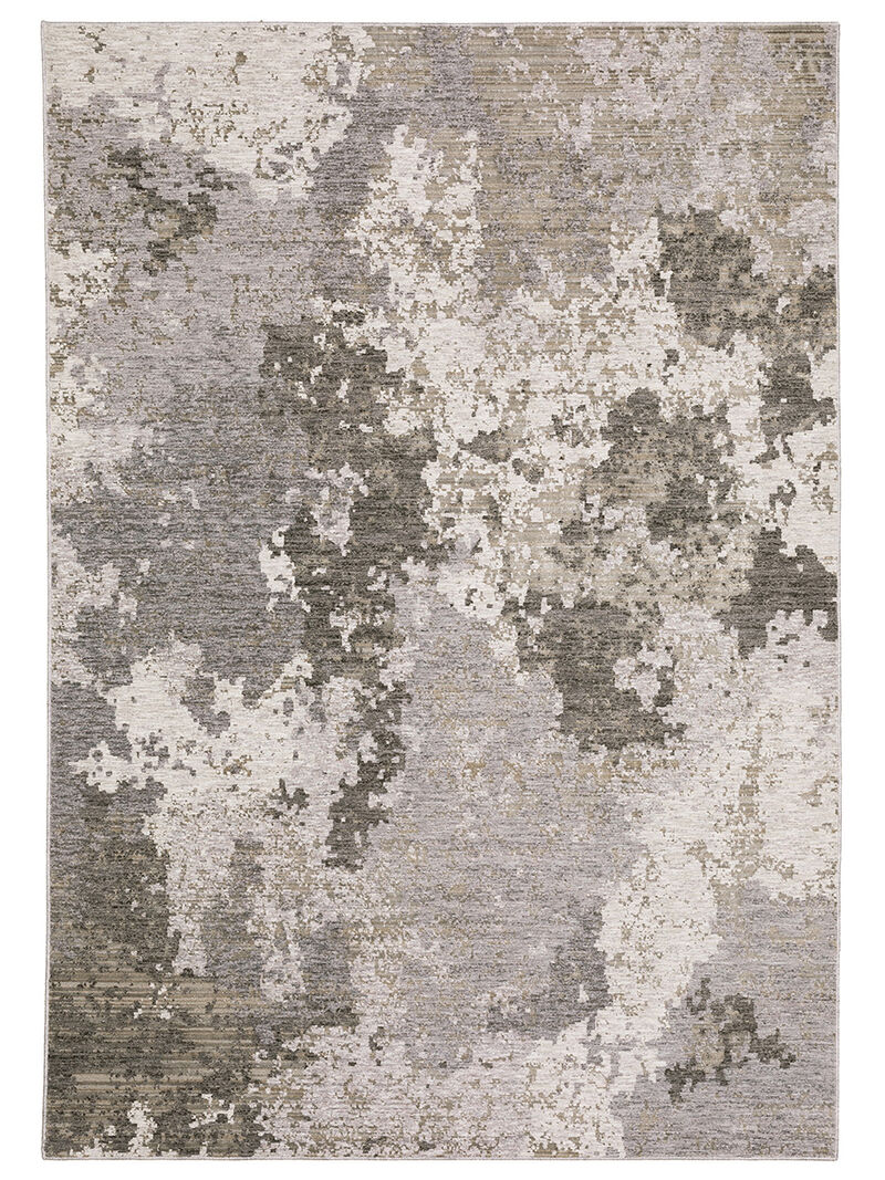 Nebulous 5'3" x 7'6" Grey Rug