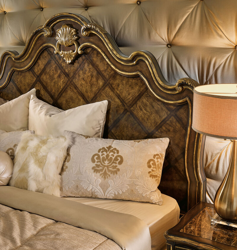 Aria King Panel Bed