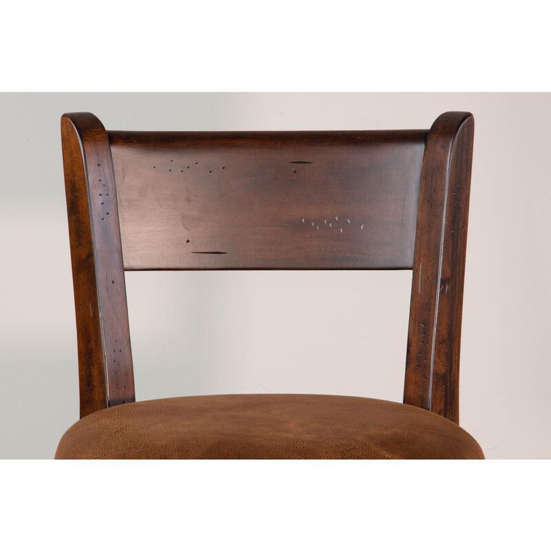 Sunny Designs Counter Swivel Barstool, Cushion Seat & Back