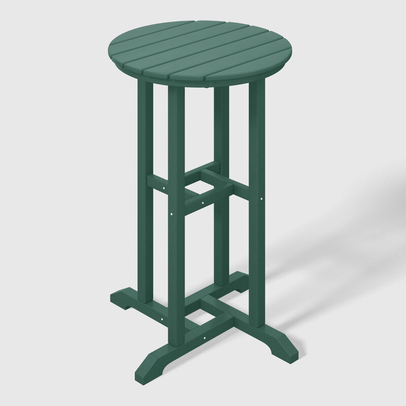 WestinTrends Outdoor Patio Counter Height Bar Stools Bistro Bar Table 4-Piece Set