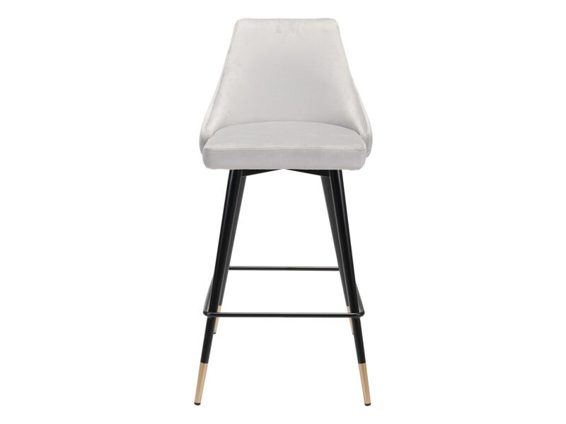 Piccolo Counter Stool Gray