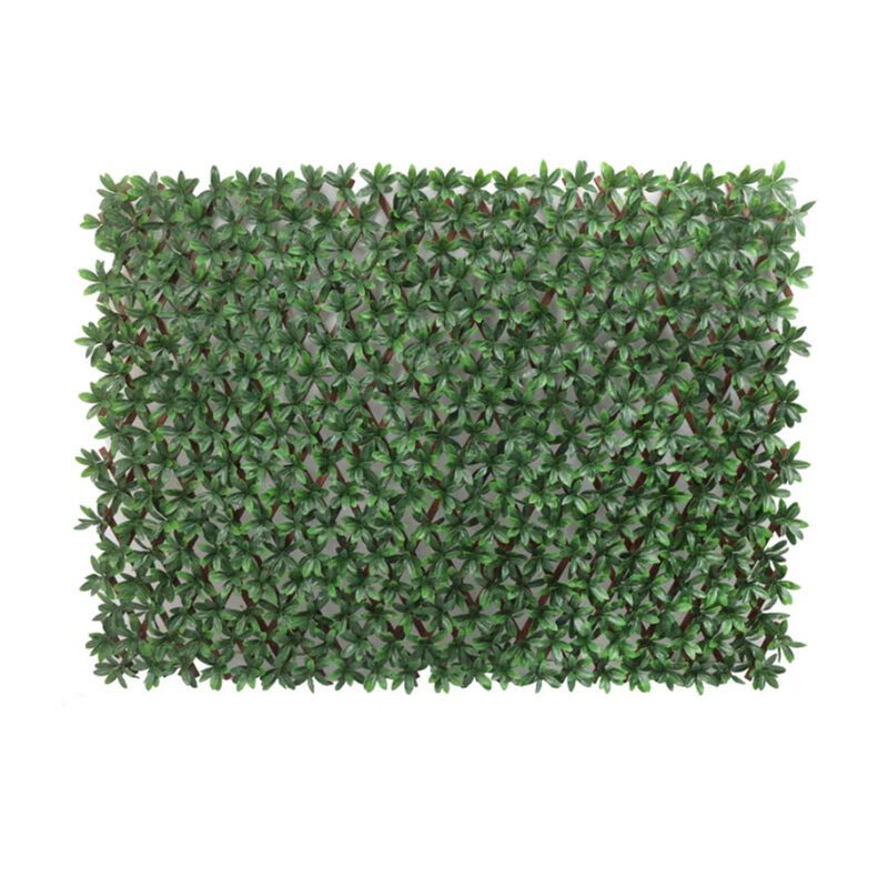 Expandable Faux English Laurel Trellis Privacy Fence (Variable Size) UV Resistant - 72" x 36"