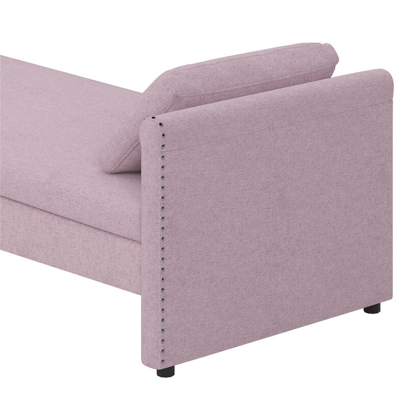 Merax Modern Upholstered Chaise Lounge Chair