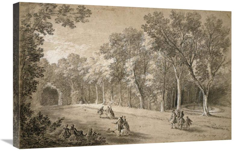 Park Scene-Canvas Art-30x20