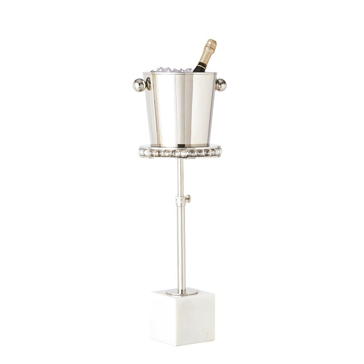 Margot Silver Side Table