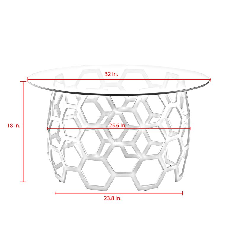 Inspired Home Garette Coffee Table
