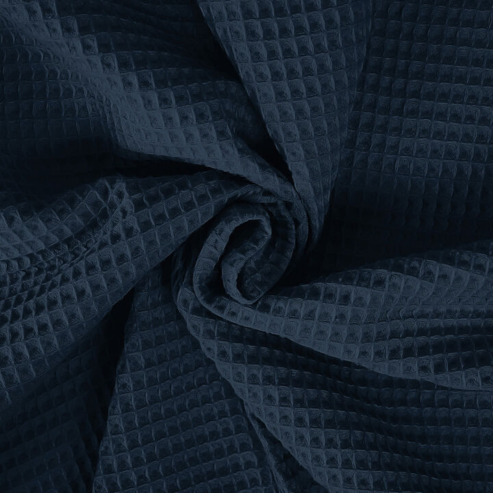 6ix Tailors Fine Linens Classic Waffle Navy Decorative Throw Pillows