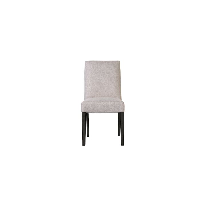 Porter Designs Enna Solid Wood Dining Chair, Cream (Set of 2)