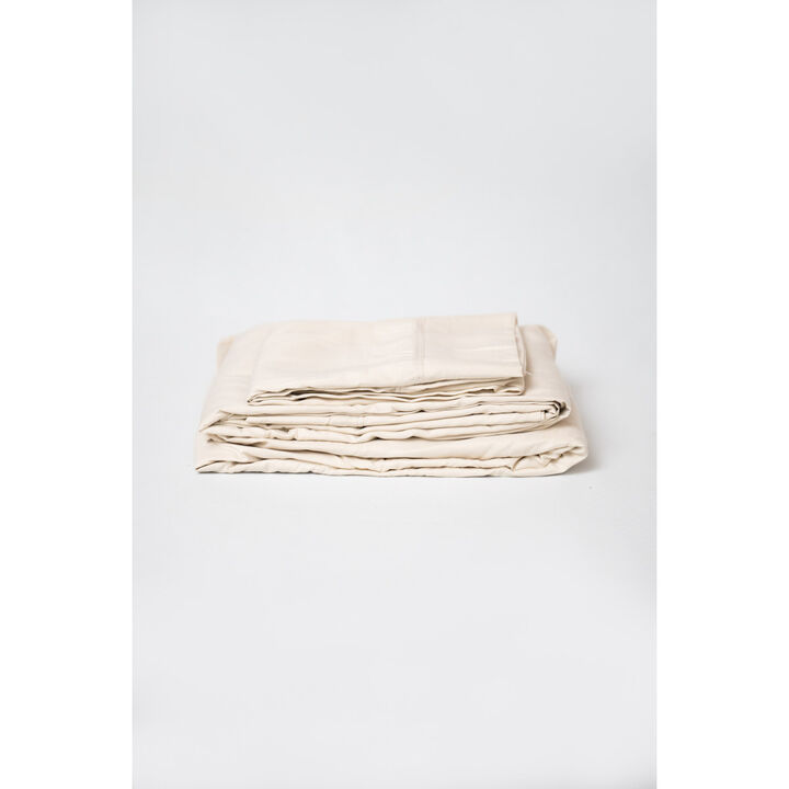 4-Piece Cream Bamboo Twin XL Hypoallergenic Sheet Set