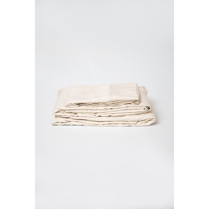 4-Piece Cream Bamboo Twin XL Hypoallergenic Sheet Set