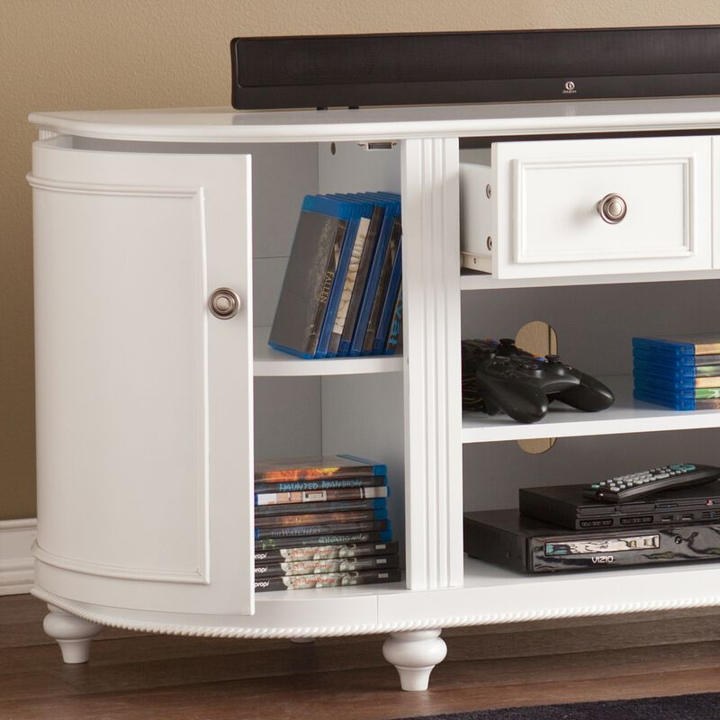 Southern Enterprises Inc. Dandridge TV/Media Stand - White