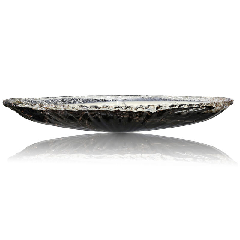 Italian Glass Candle Large