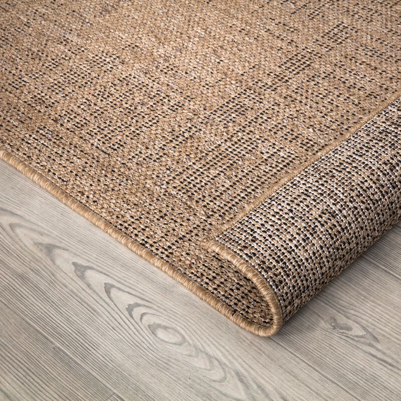 Indoor & Outdoor Rug Bohemian Style in Mottled Beige