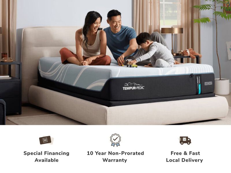 TEMPUR-LuxeAdapt Hybrid Mattress