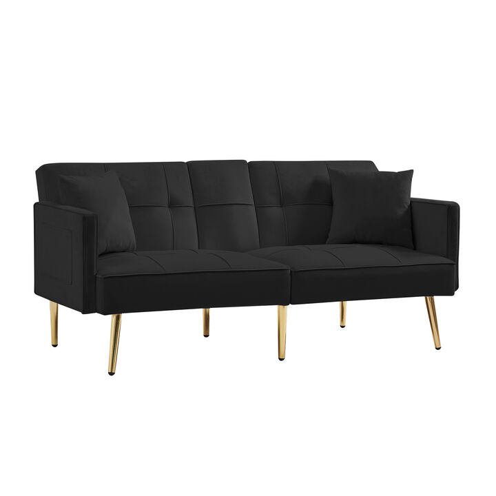 Velvet Sofa Bed