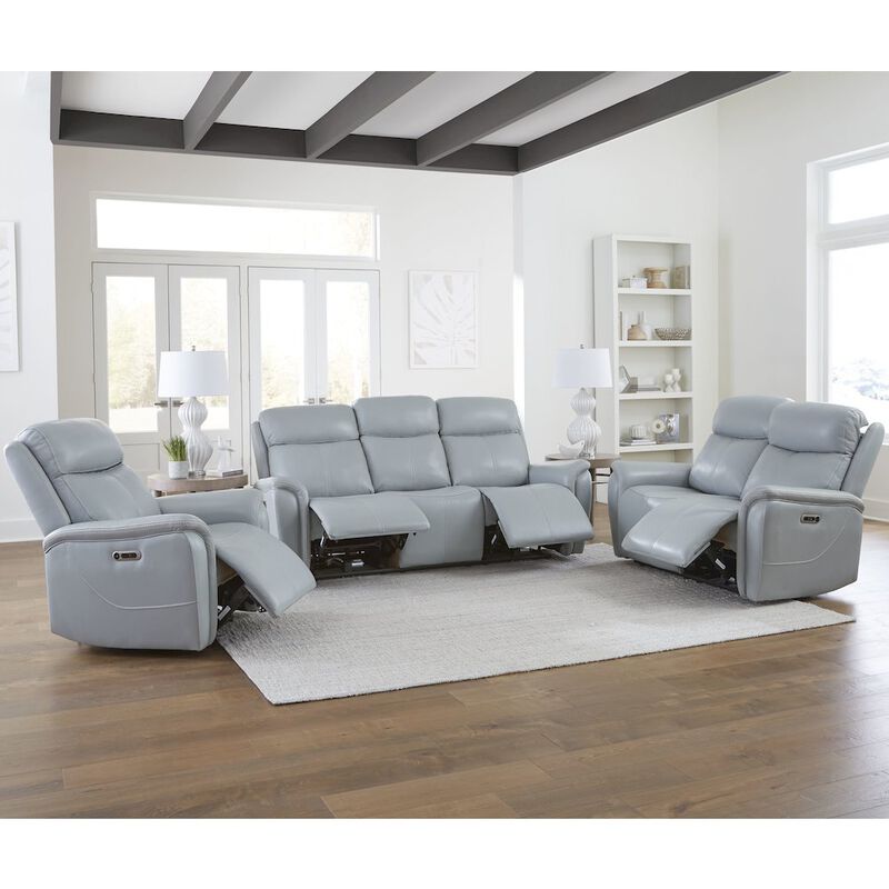 Parker Living Cascade - Seamist Grey Power Recliner