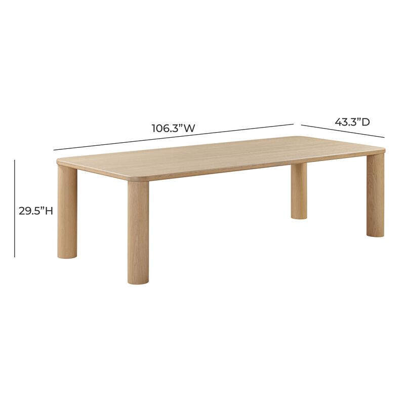 Akola Oak Rectangular Dining Table