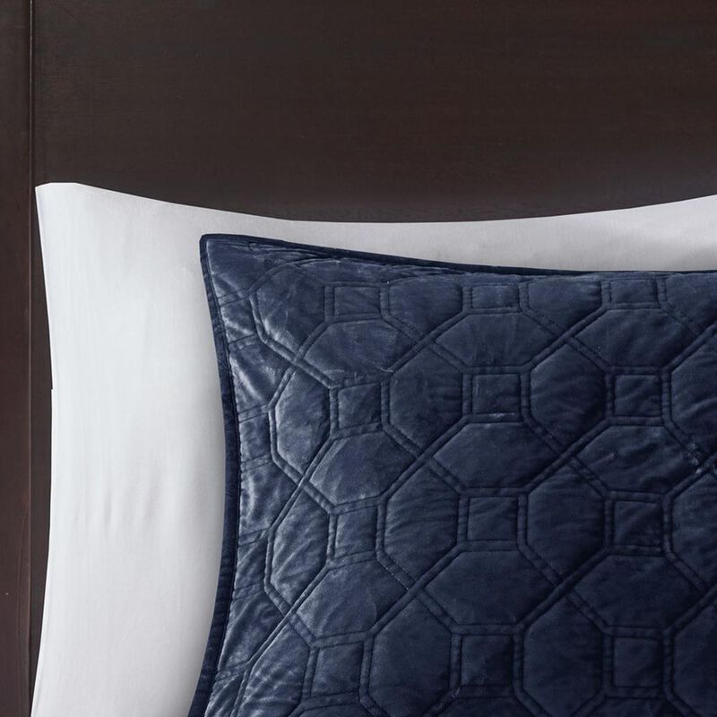 Belen Kox Velvet Quilted Coverlet Set, Belen Kox