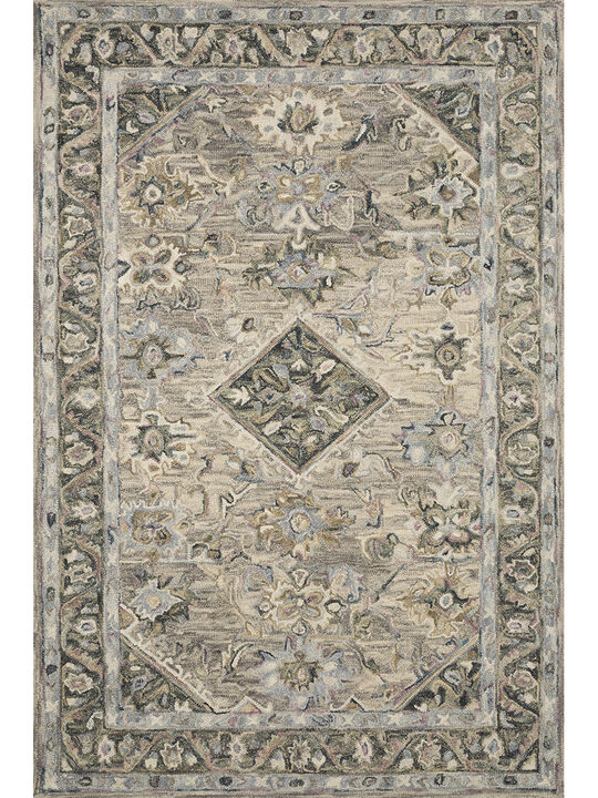 Beatty BEA02 Sky/Multi 5' x 7'6" Rug