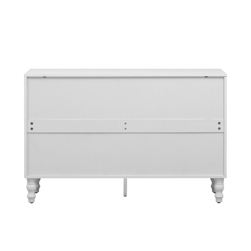 Merax Solid Wood Modern TV Stand Media Console