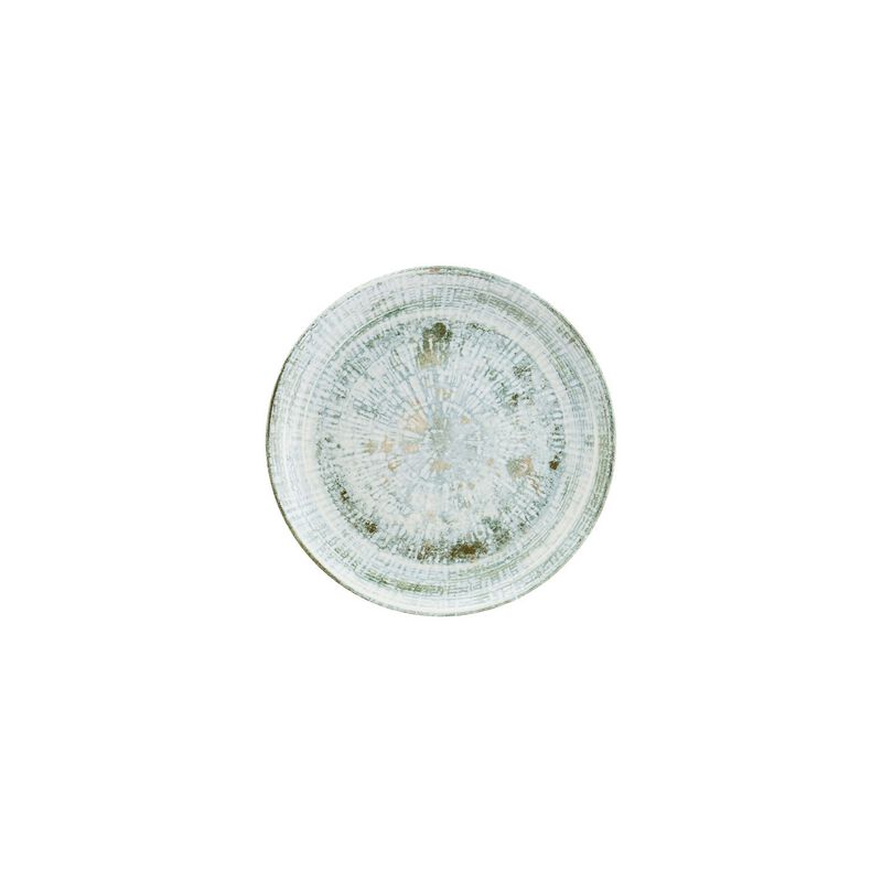 Odette dia.8.25" Round Decorated Porcelain Plate (Set of 4)