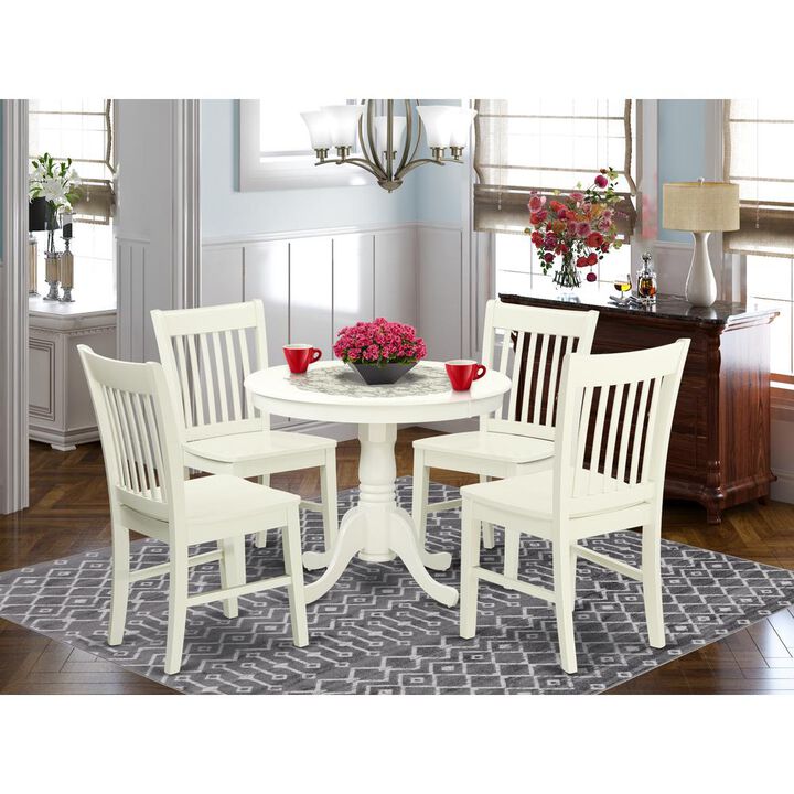 Dining Room Set Linen White