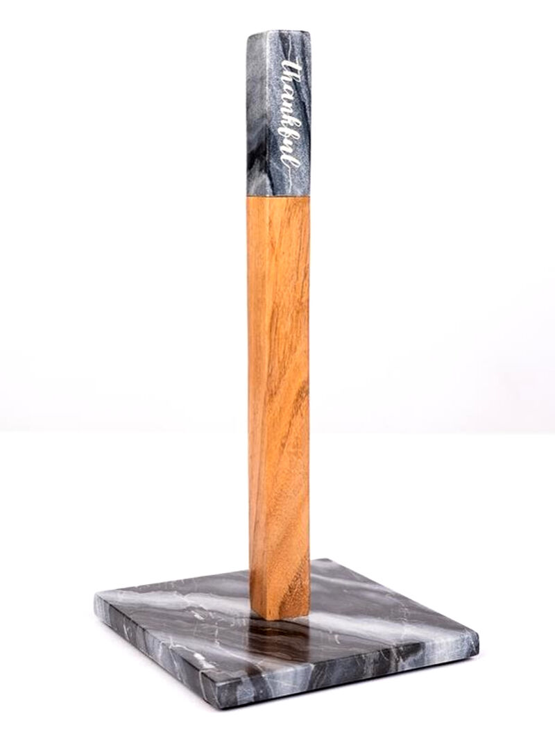 Premium Kitchen Countertop Marble Paper Towel Holder