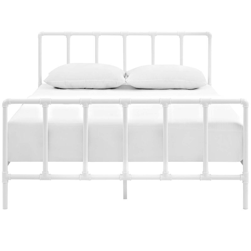 Modway - Dower Queen Stainless Steel Bed