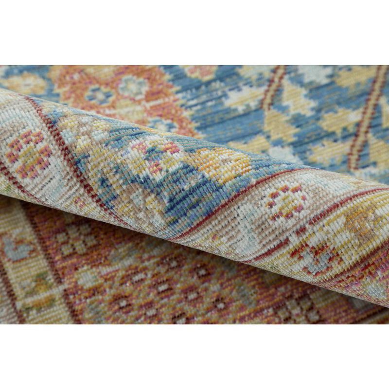 Momeni Traditional Runner Area Rug, Blue, 2'3 X 7' Runner