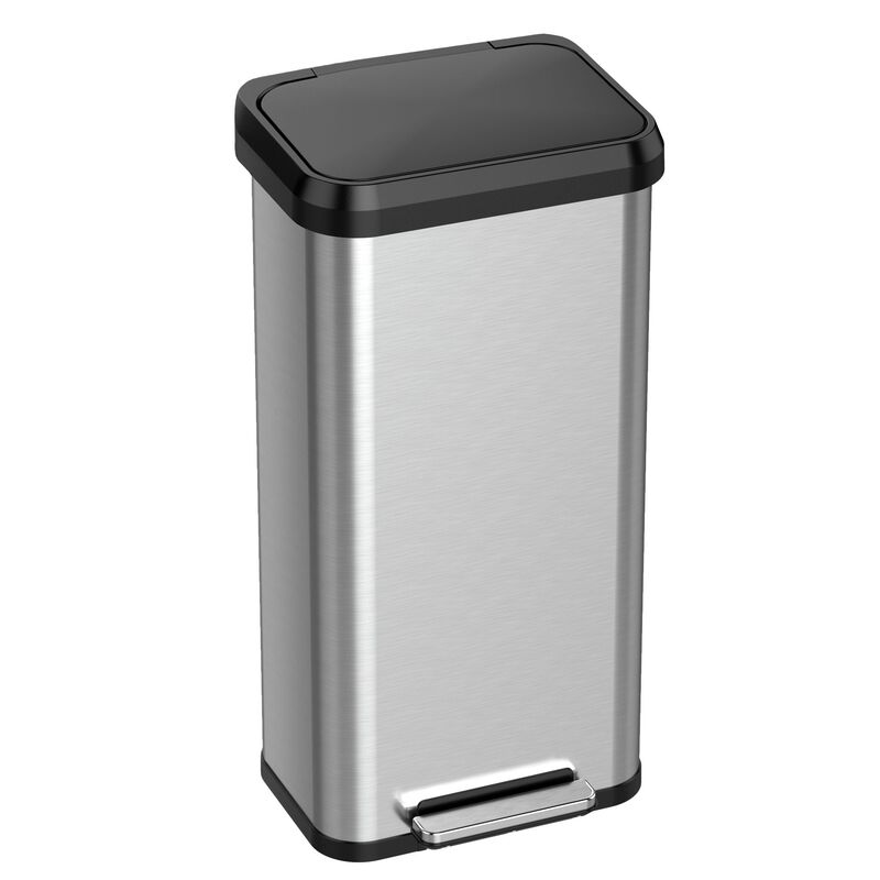 iTouchless 20 Gallon / 75 Liter SoftStep EXP Step Pedal Trash Can