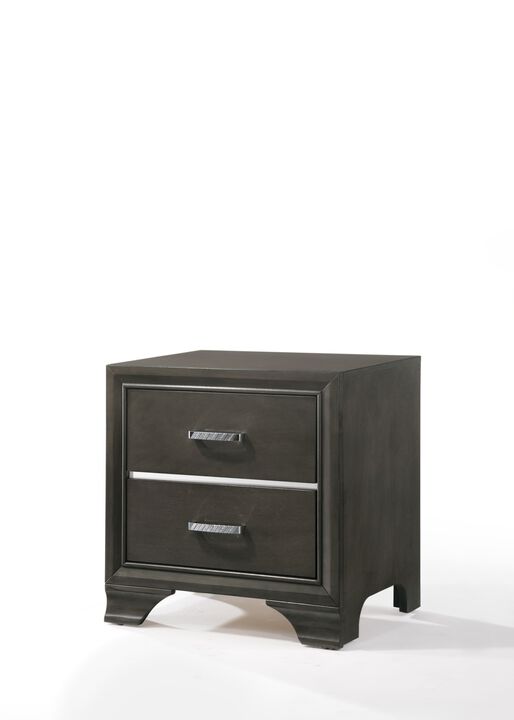 ACME Carine II Nightstand, Gray