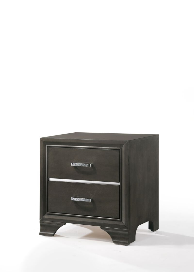 ACME Carine II Nightstand, Gray