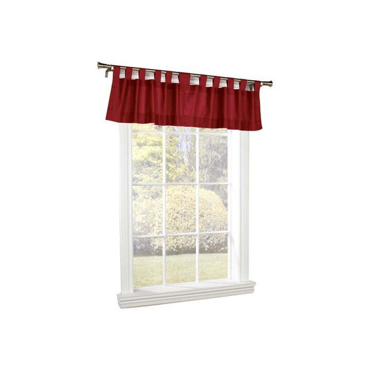 Commonwealth Thermalogic Weather Insulated Cotton Fabric Tab Valance - 40"x15" - Natural