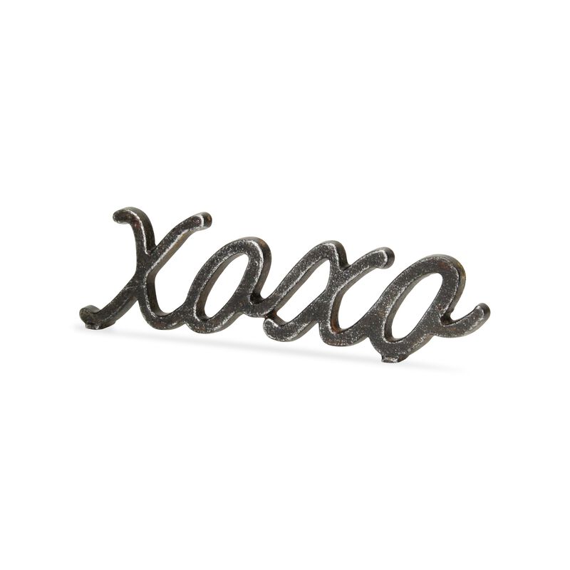 Milena Cast Iron Table Décor - XOXO
