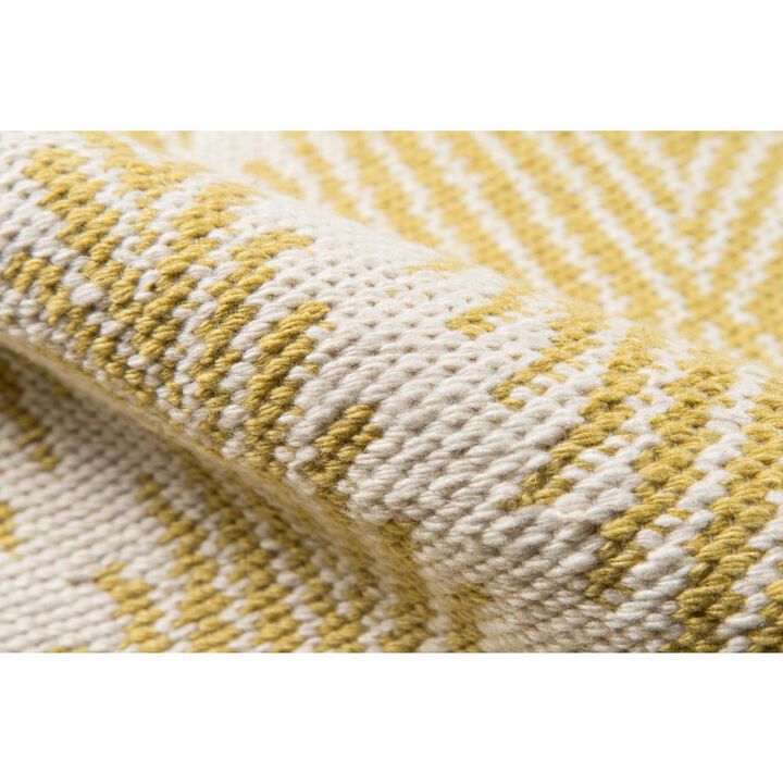 Erin Gates Contemporary Rectangle Area Rug, Citron, 2' X 3'