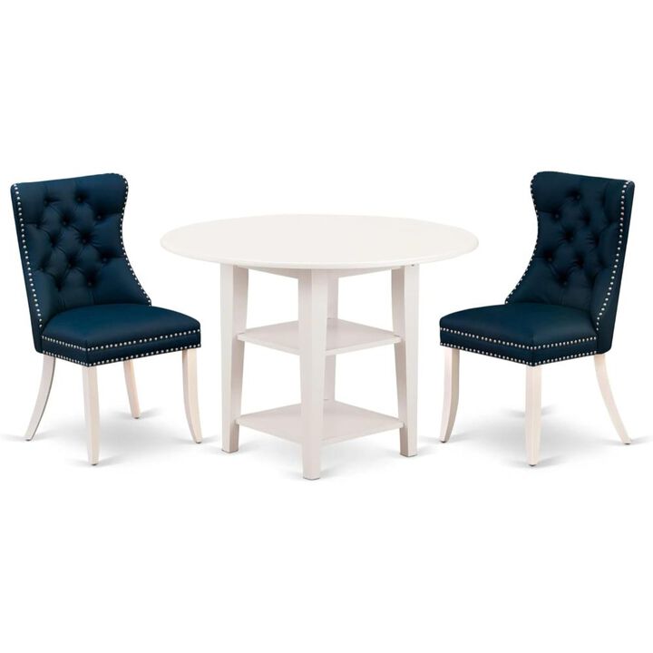 3 Piece Dining Table Set