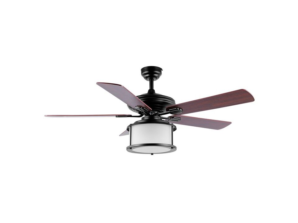 Brantley 2-Light Bohemian Farmhouse Iron LED CEILING FAN