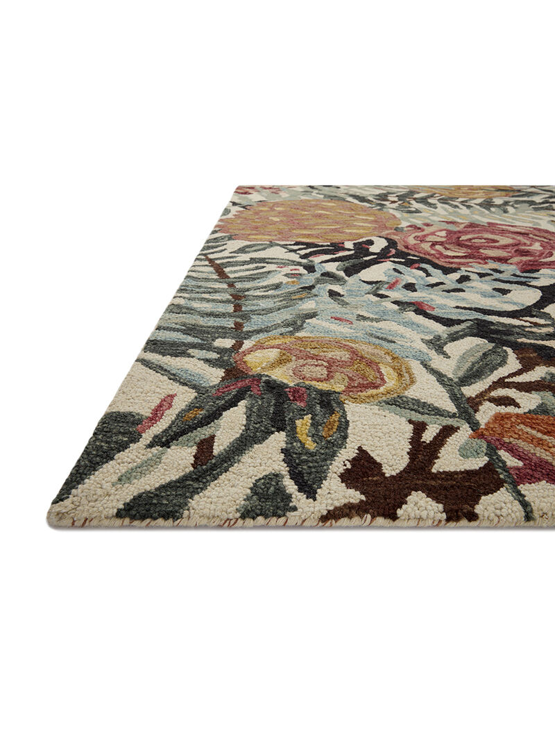Bella BLM02 Ivory/Lagoon 8'6" x 11'6" Rug
