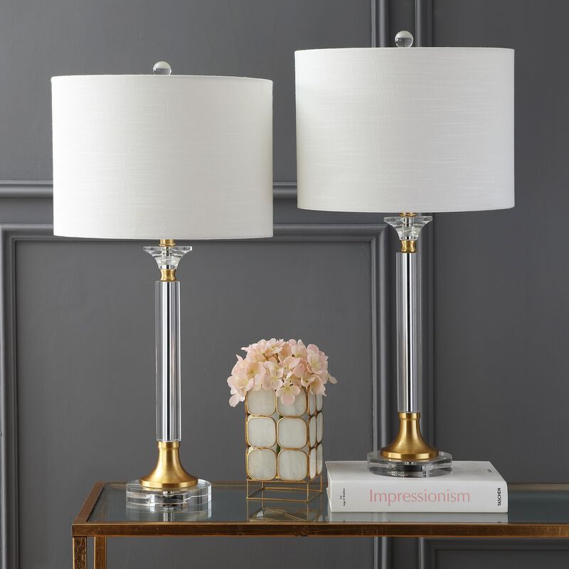 Mark Crystal/Metal LED Table Lamp