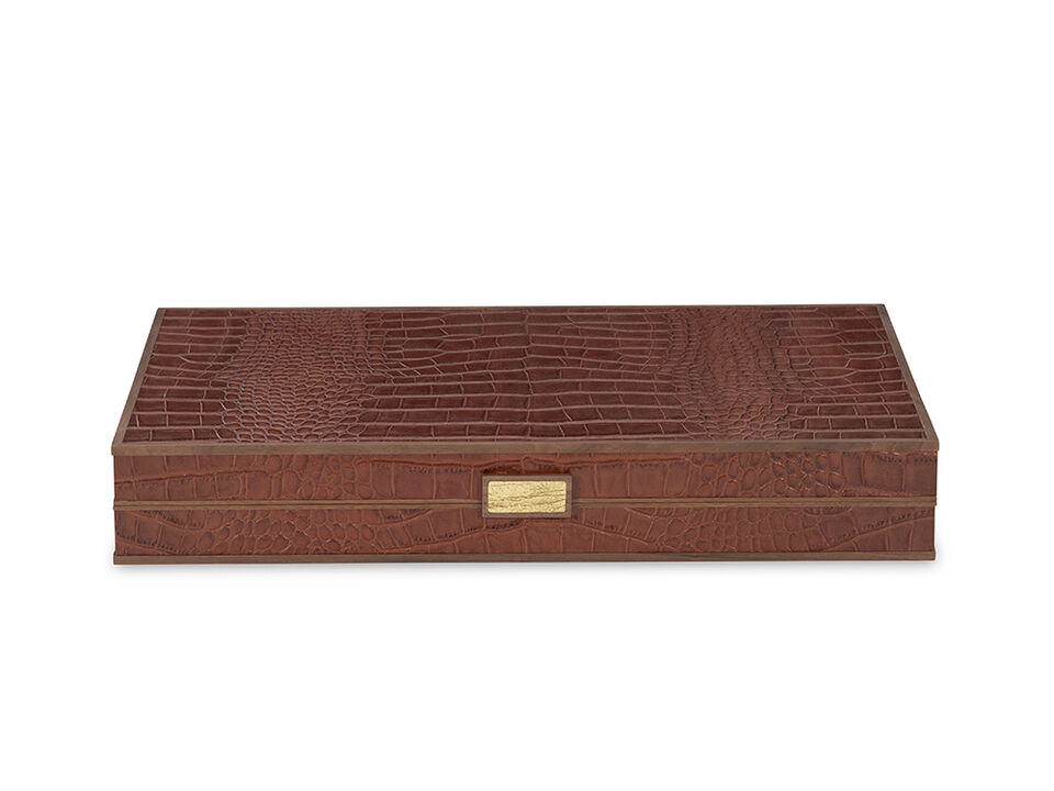 Tan Leather Game Board