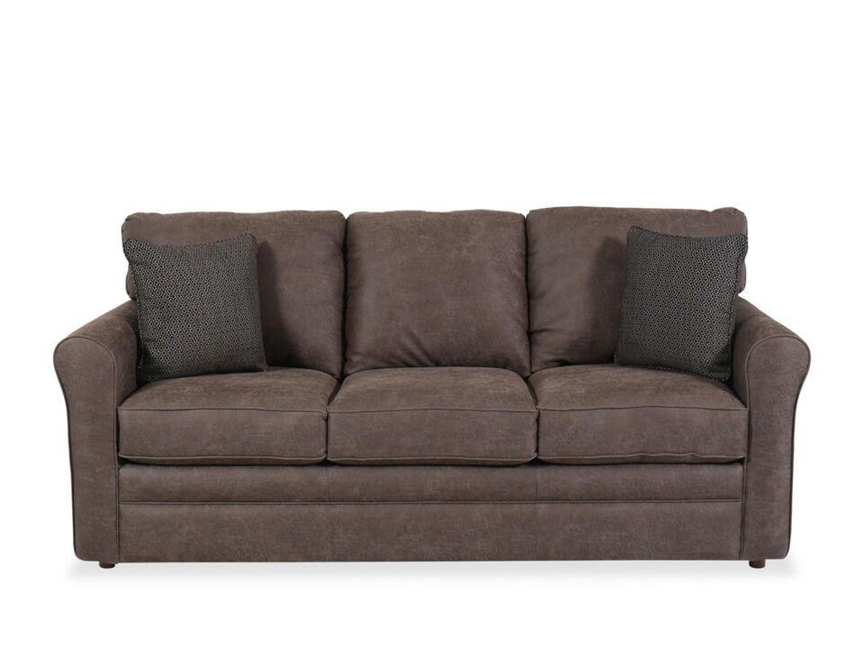 Leah Queen Sleep Sofa, Brown