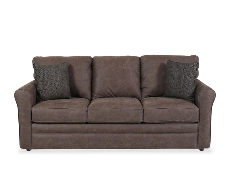 Leah Queen Sleep Sofa, Brown
