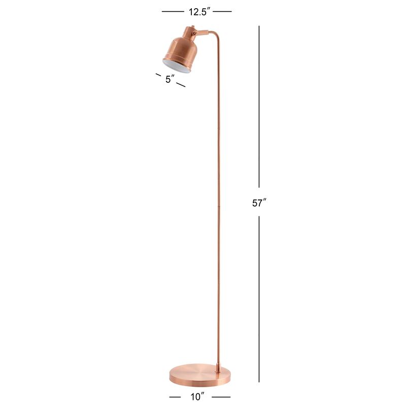 Brandon Metal Task LED Floor Lamp
